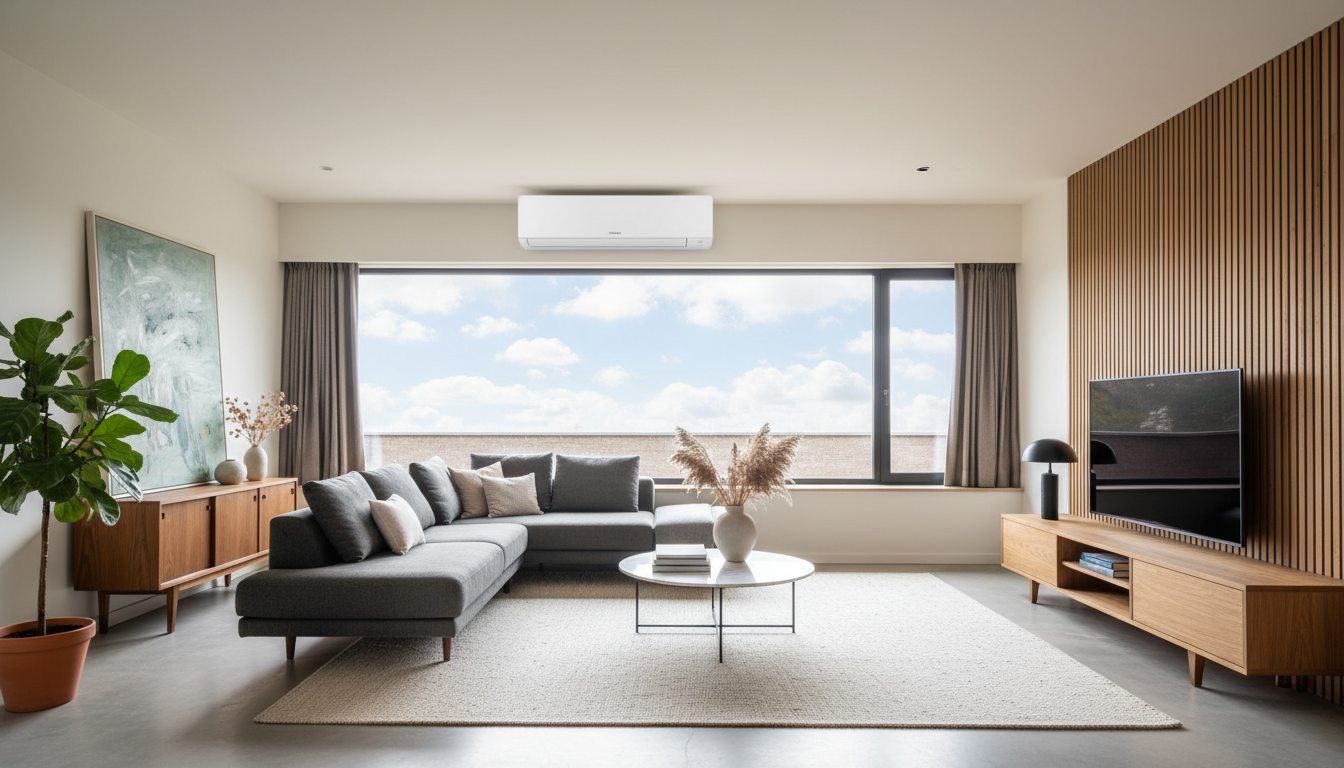 Airco installatie - Airconditioning Modern Woonhuis 06